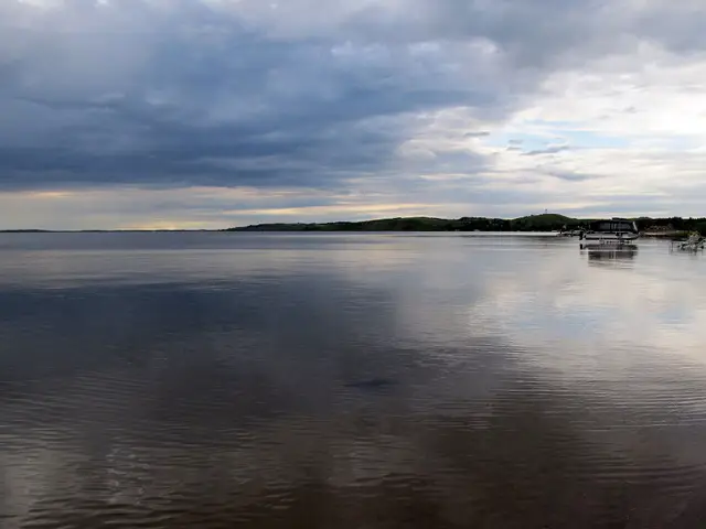 Calm waters on the lake